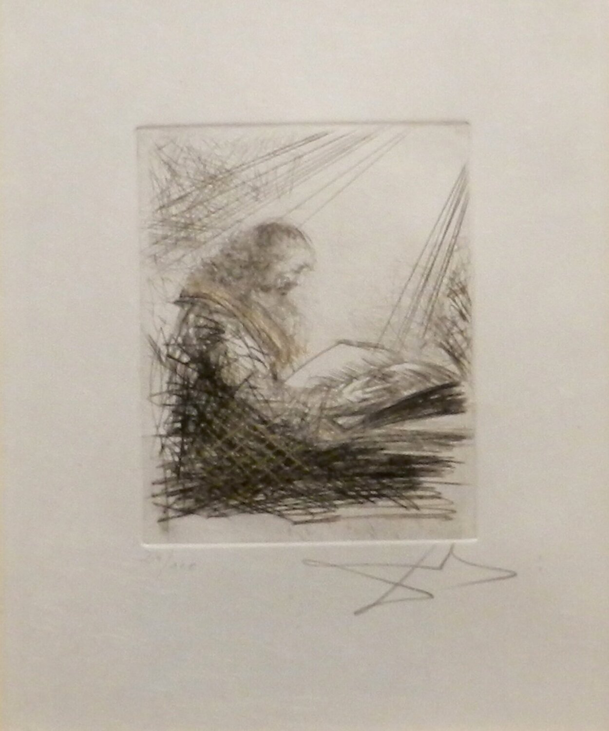 Faust Vignettes Faust Lisant Salvador Dalí Édition à vendre