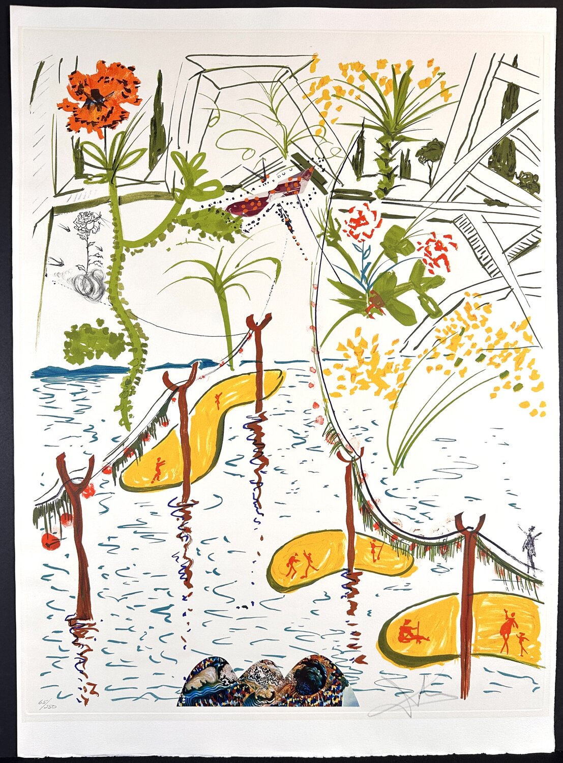Imaginations & Objects of The Future Biological Garden Salvador Dalí Stampa in vendita