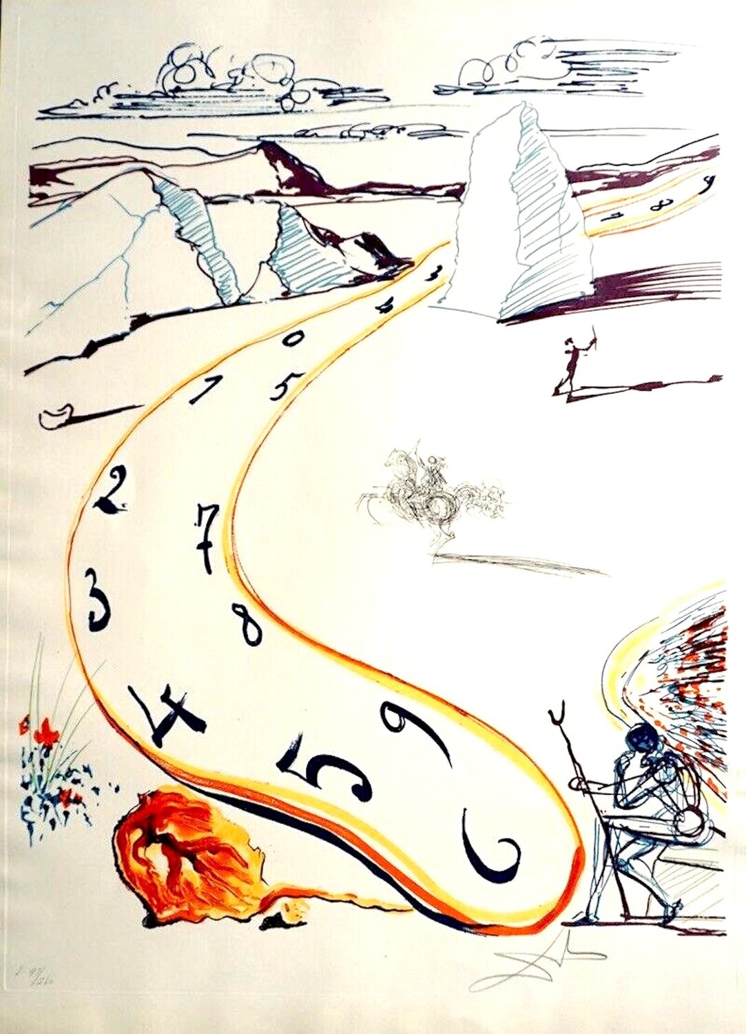 Imaginations & Objects of The Future Melting Space Time Salvador Dalí Édition à vendre