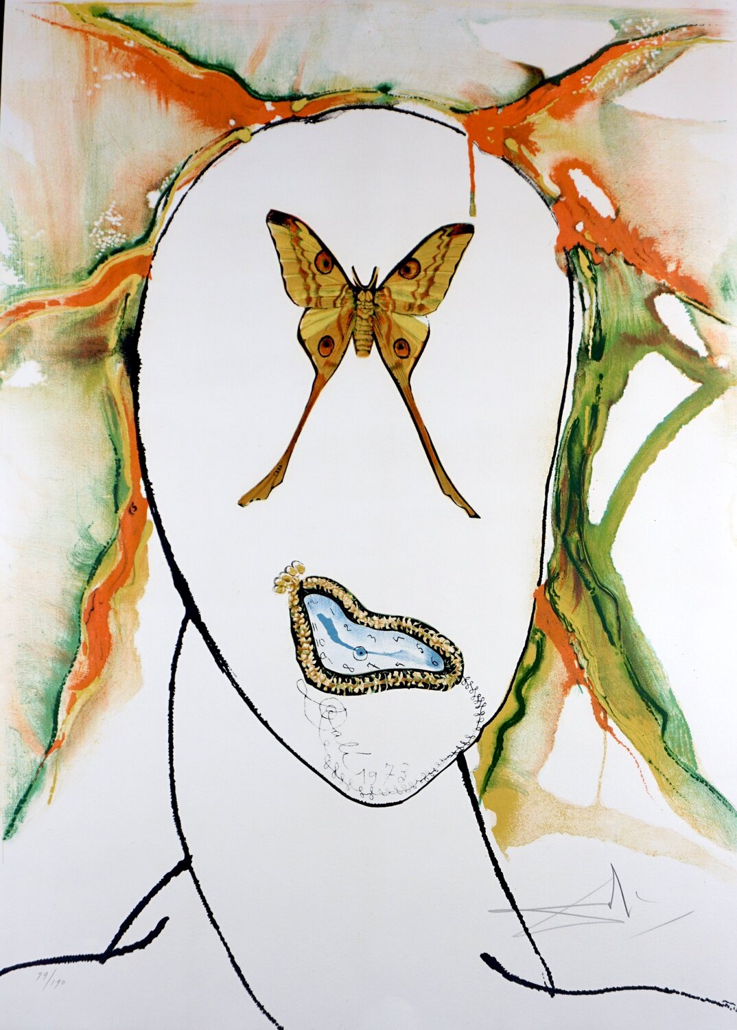 Kabuki Dancer Salvador Dalí Édition à vendre