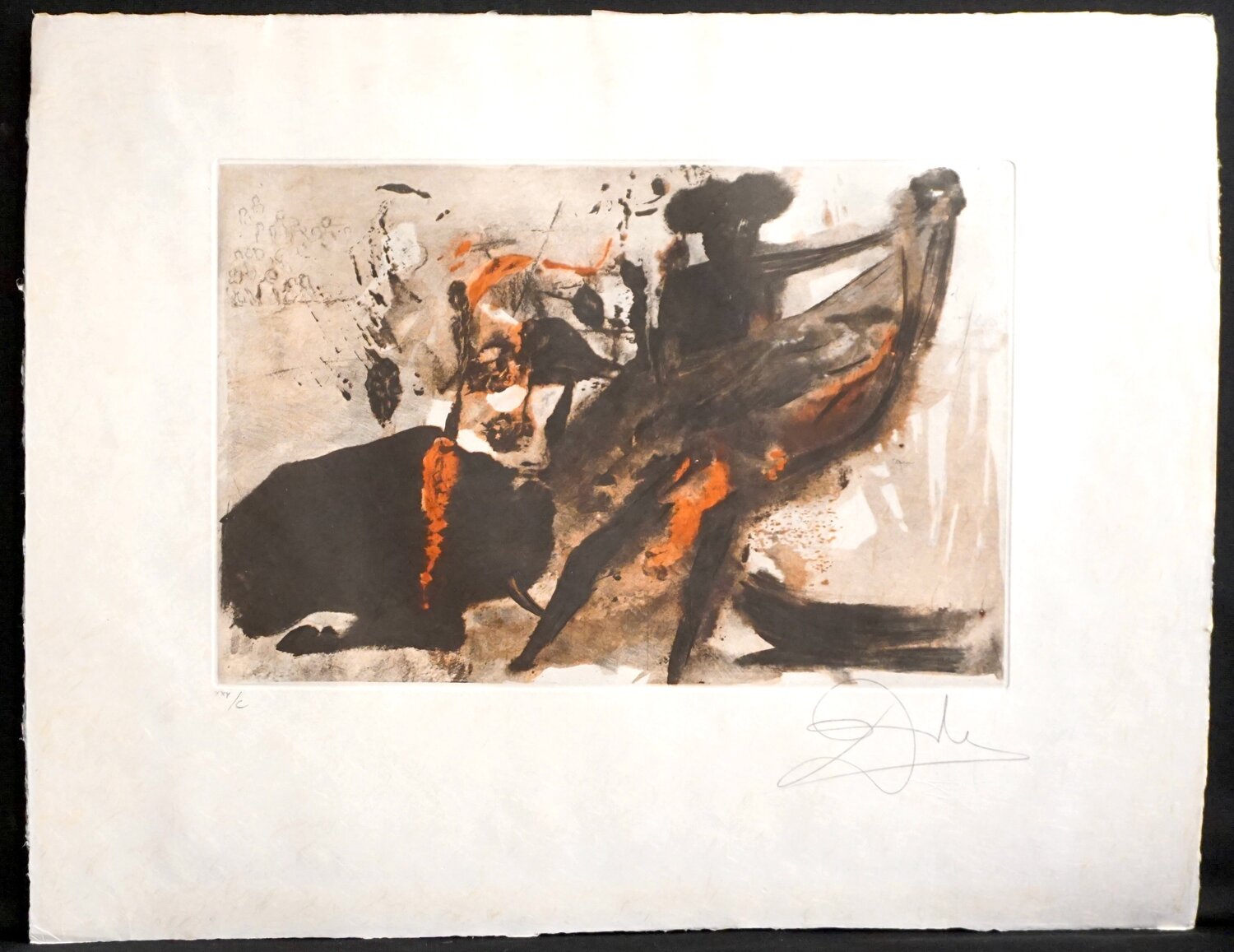 La Tauramachie Individuelle Salvador Dalí Afdruk te koop
