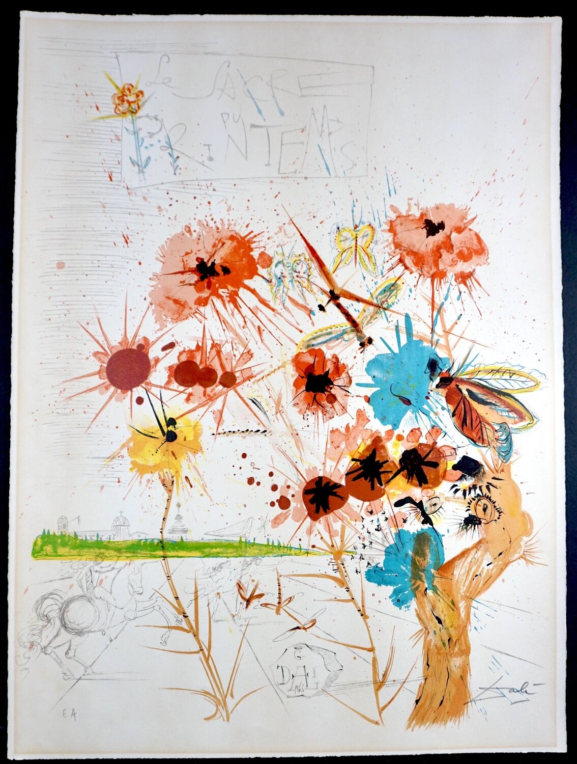 Le Sacre du Printemps Salvador Dalí Édition à vendre