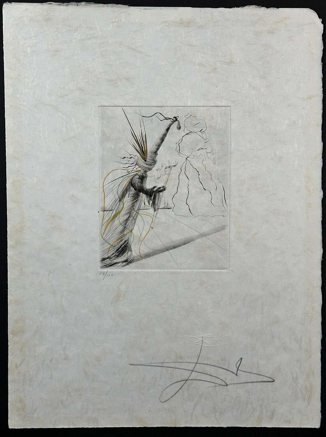 The Magicians L'Illusioniste Salvador Dalí Print for sale