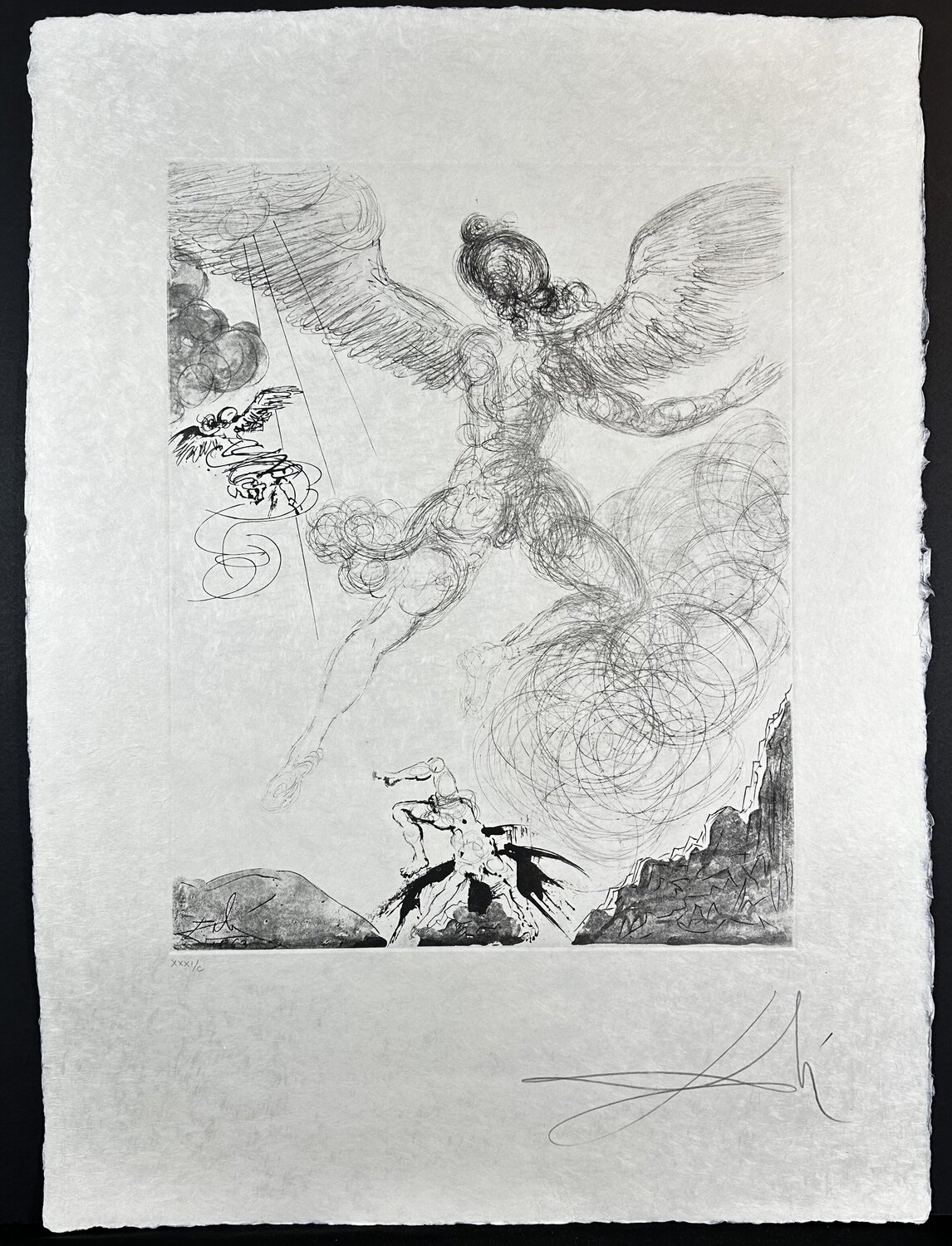 The Mythology Icarus Salvador Dalí Druck zu verkaufen