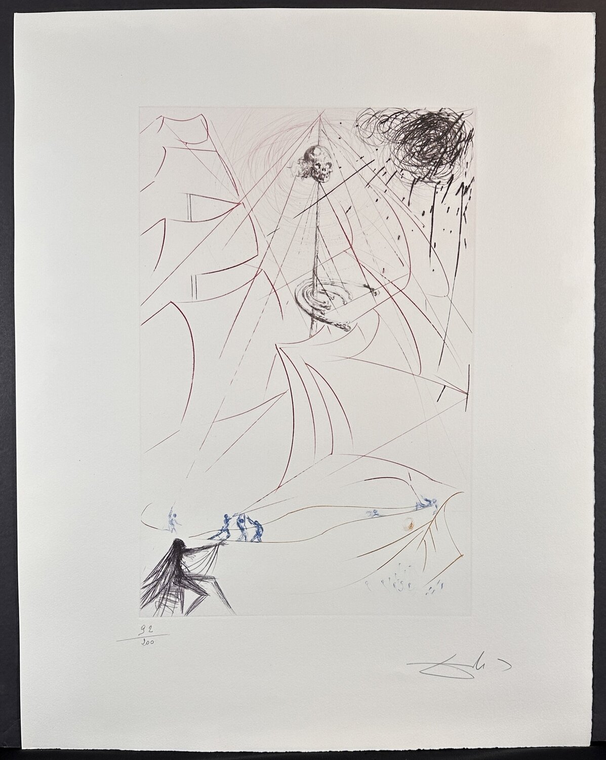 Vaisseau Fantome Salvador Dalí Druck zu verkaufen