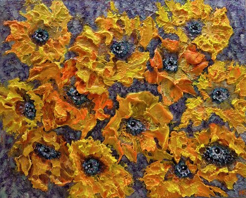 In The Eyes Of Flowers von Natalia Kutova, Malerei kaufen auf Singulart