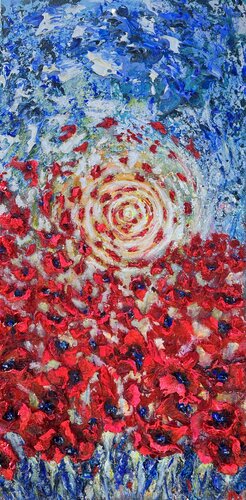 Live In The Moment by Natalia Kutova, Painting for Sale on Singulart
