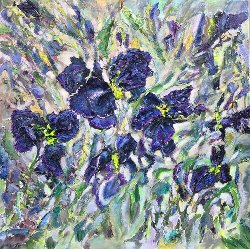 Blue Mood di Natalia Kutova, Pittura in vendita su Singulart
