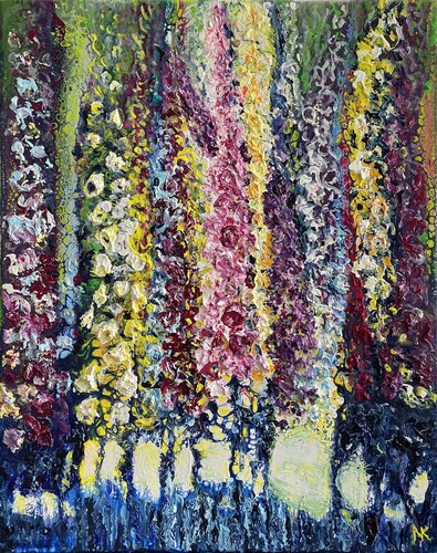 The Entrance To The Parallel World de Natalia Kutova, Pintura a la venta en Singulart