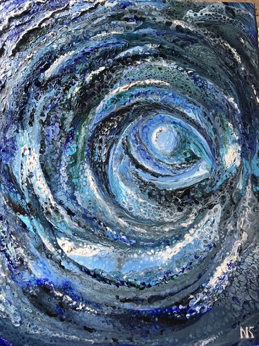 The Watcher. Metacognition van Natalia Kutova, Schilderij te koop op Singulart