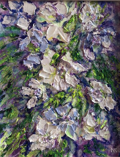 Lavender Wedding van Natalia Kutova, Schilderij te koop op Singulart