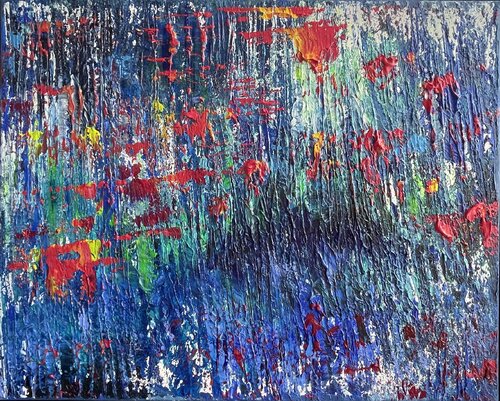 The Sky's The Limit van Natalia Kutova, Schilderij te koop op Singulart