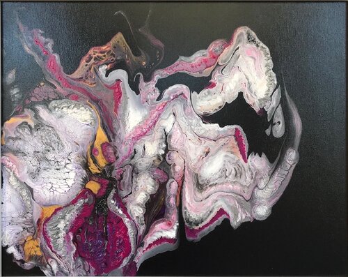 Wild Orchid van Natalia Kutova, Schilderij te koop op Singulart