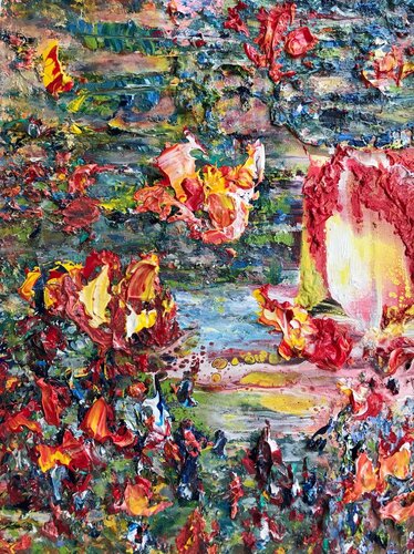 Meditation von Natalia Kutova, Malerei kaufen auf Singulart
