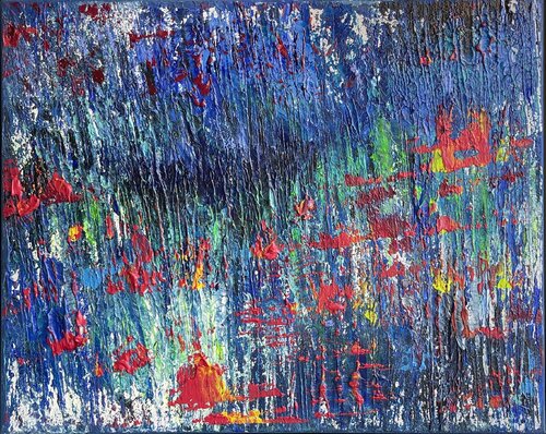 Rainy Poppies von Natalia Kutova, Malerei kaufen auf Singulart