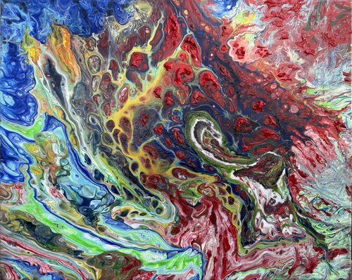 Red Chakra von Natalia Kutova, Malerei kaufen auf Singulart
