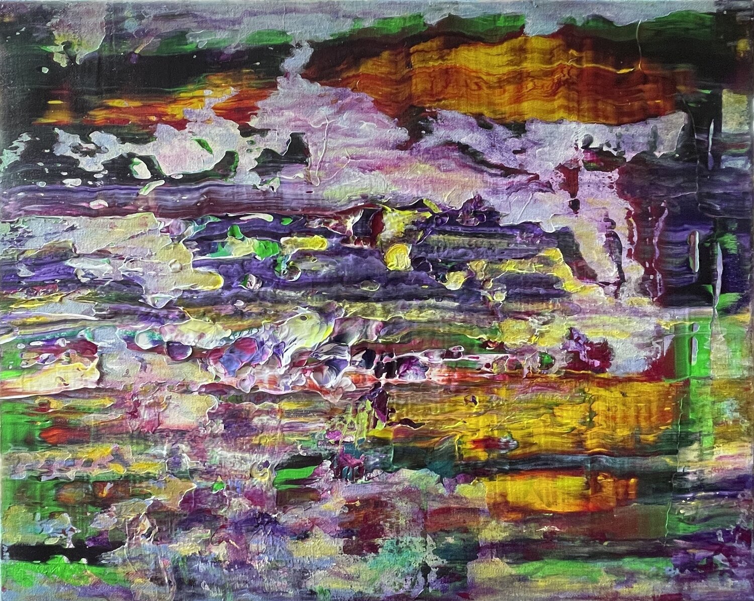 Purple Sunset Natalia Kutova