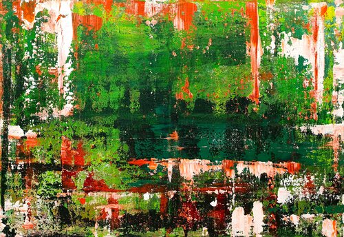 earth idyll van Driss Dahhan, Schilderij te koop op Singulart