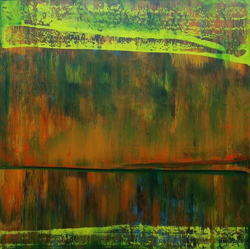 Last summer memories van Driss Dahhan, Schilderij te koop op Singulart