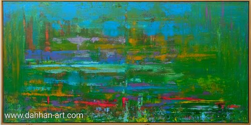 The Blossom Path by Driss Dahhan, Painting for Sale on Singulart