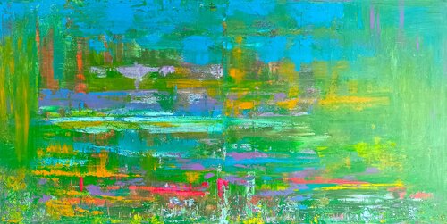 The Blossom Path van Driss Dahhan, Schilderij te koop op Singulart
