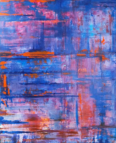 Echos Of The Sunset van Driss Dahhan, Schilderij te koop op Singulart
