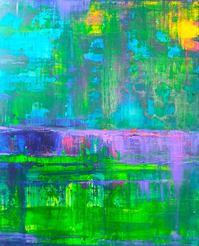 Whisper of Rainbow von Driss Dahhan, Malerei kaufen auf Singulart
