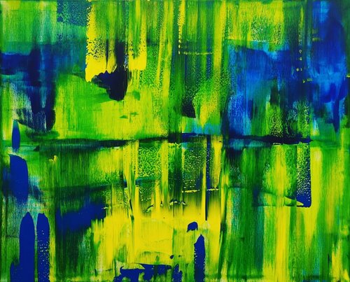 Flowing Essence 1 van Driss Dahhan, Schilderij te koop op Singulart