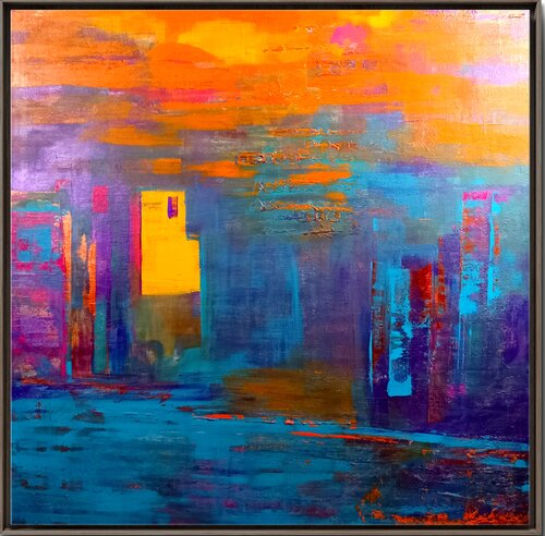 Venidig;zwischen Traum und Erinnerung. by Driss Dahhan, Painting for Sale on Singulart