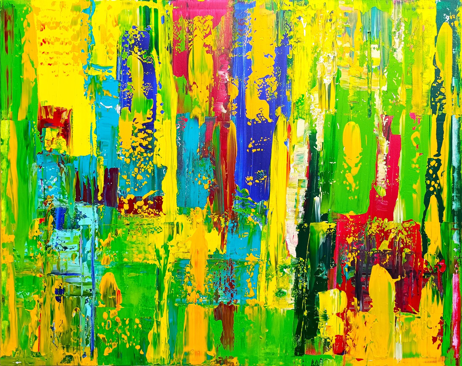 It Rains Color Driss Dahhan