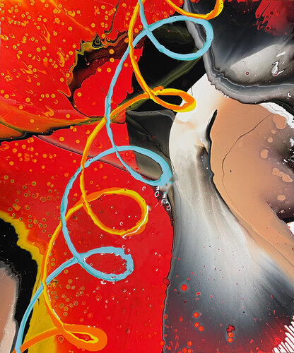 Aufwärts Spirale van Giovanni De Luca, Schilderij te koop op Singulart