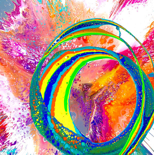 Pop Bogen von Giovanni De Luca, Malerei kaufen auf Singulart