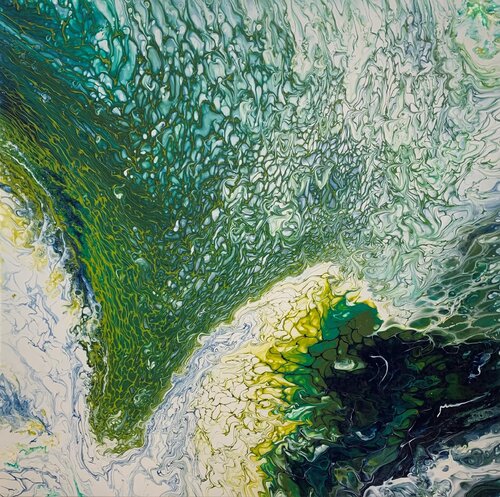 Grüne Lagune von Giovanni De Luca, Malerei kaufen auf Singulart