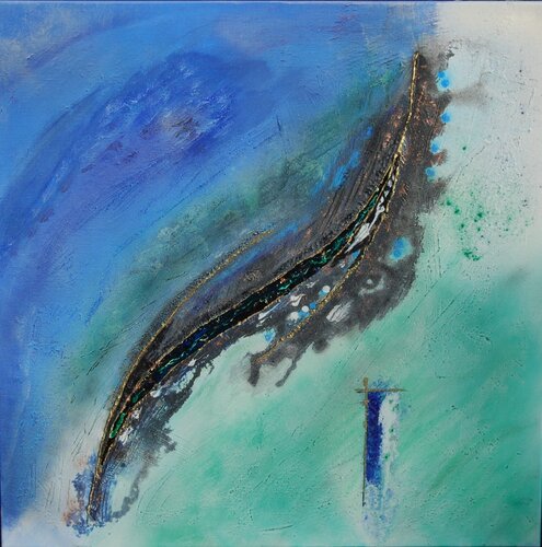 Gleichgewicht 2 di Giovanni De Luca, Pittura in vendita su Singulart