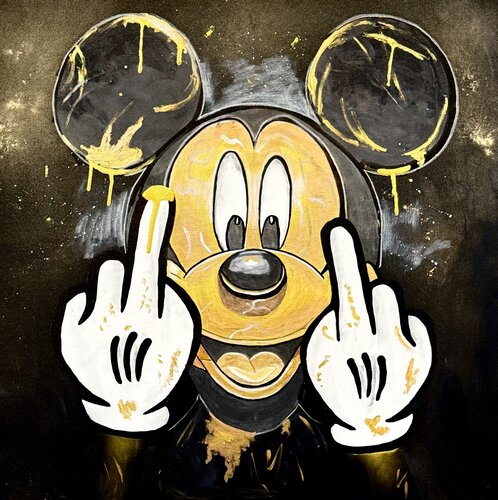 Golden Rebellion von Giovanni De Luca, Malerei kaufen auf Singulart