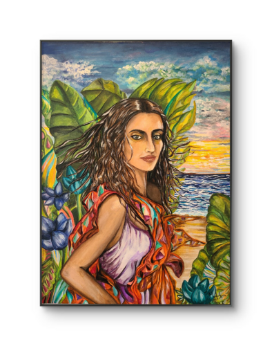 Lush Caribbean von Gabriela Hoyos Hannigan, Malerei kaufen auf Singulart
