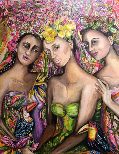 LA NOVIA von Gabriela Hoyos Hannigan, Malerei kaufen auf Singulart