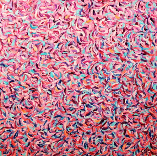 The garden VI. Abstract series van Andrei Sitsko, Schilderij te koop op Singulart