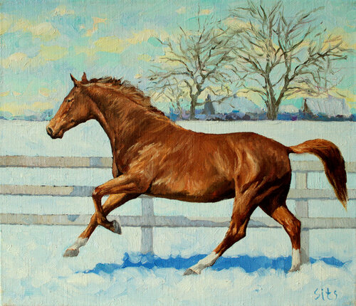 Seasons van Andrei Sitsko, Schilderij te koop op Singulart