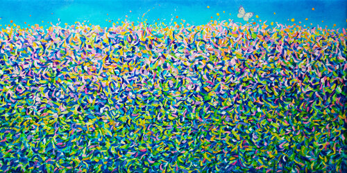 The garden VIII. Abstract series di Andrei Sitsko, Pittura in vendita su Singulart