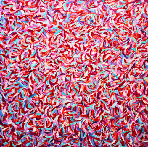 The garden XII. Abstract series van Andrei Sitsko, Schilderij te koop op Singulart