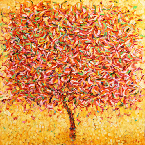 Apple tree van Andrei Sitsko, Schilderij te koop op Singulart