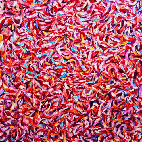 The symphony of color. Abstract series. van Andrei Sitsko, Schilderij te koop op Singulart