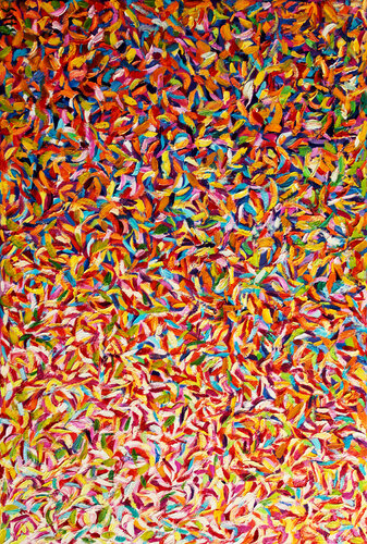 The garden XIV. Abstract series van Andrei Sitsko, Schilderij te koop op Singulart