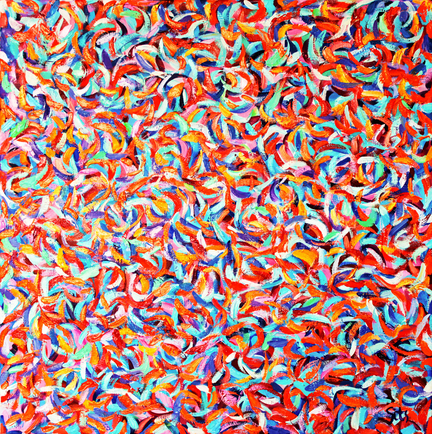 The garden V. Abstract series Andrei Sitsko