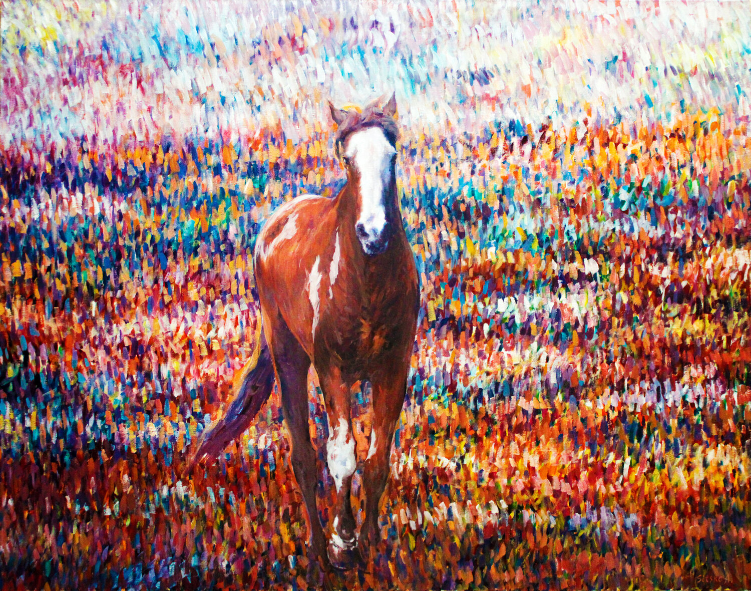 Dynamics of feelings. Horse series Andrei Sitsko