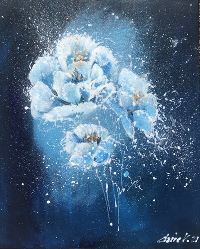 Poussière de lune van Claire Morand, Schilderij te koop op Singulart