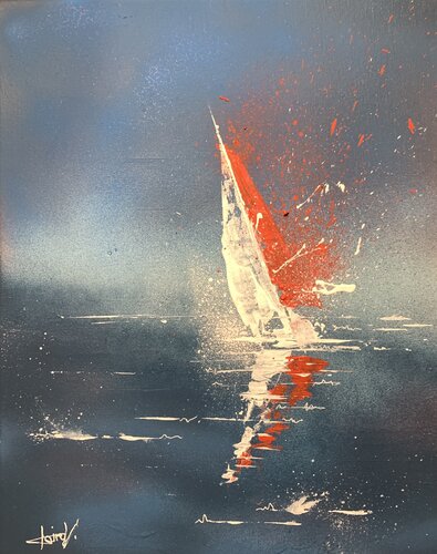 Dès que le vent soufflera von Claire Morand, Malerei kaufen auf Singulart