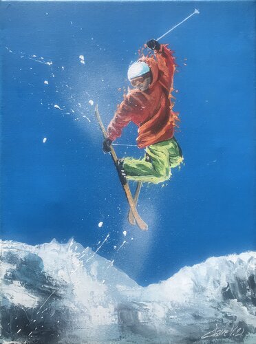 Freestyle di Claire Morand, Pittura in vendita su Singulart