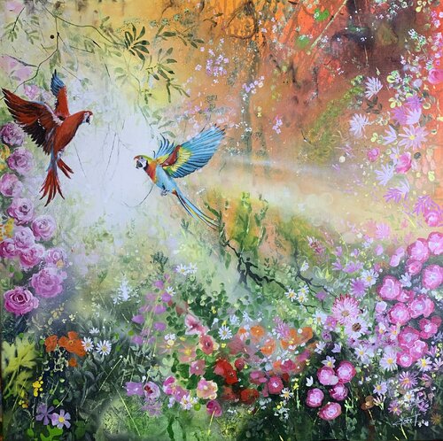 Pour toi van Claire Morand, Schilderij te koop op Singulart
